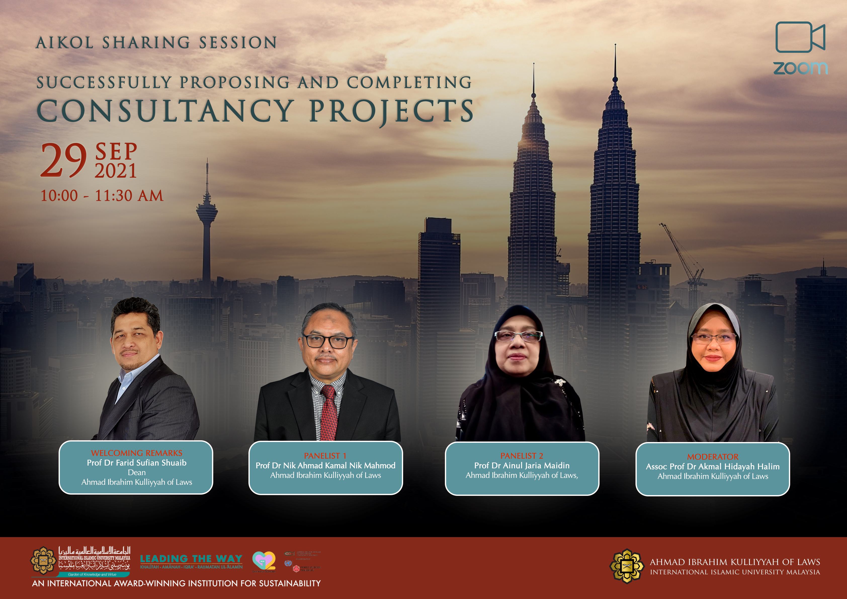 AIKOL SHARING SESSION: SUCCESSFULLY PROPOSING AND COMPLETING CONSULTANCY PROJECTS