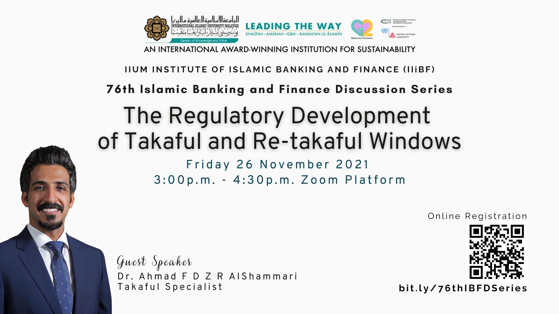 76th Islamic Banking and Finance Discussion Series