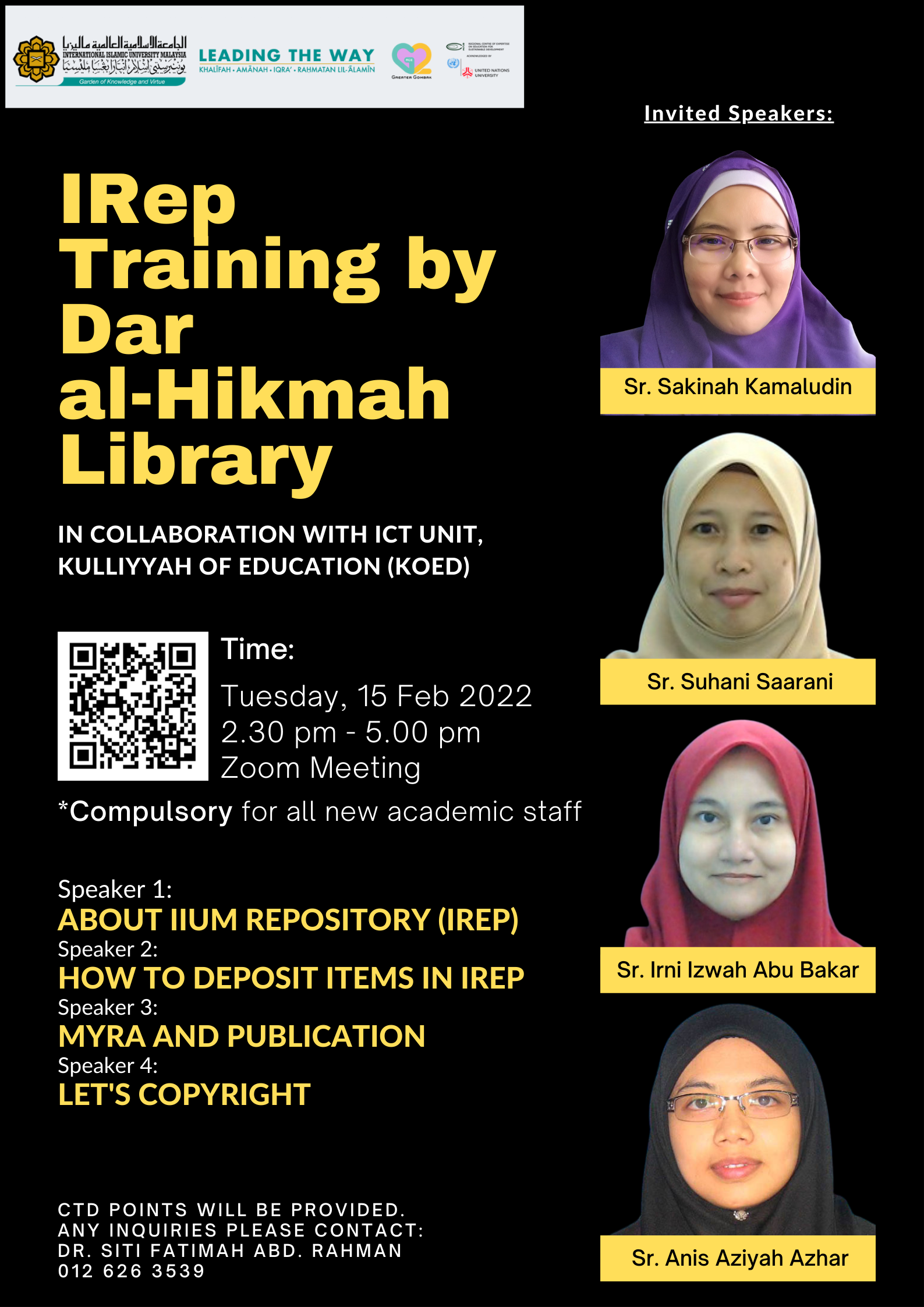IRep Training by Dar al-Hikmah Library