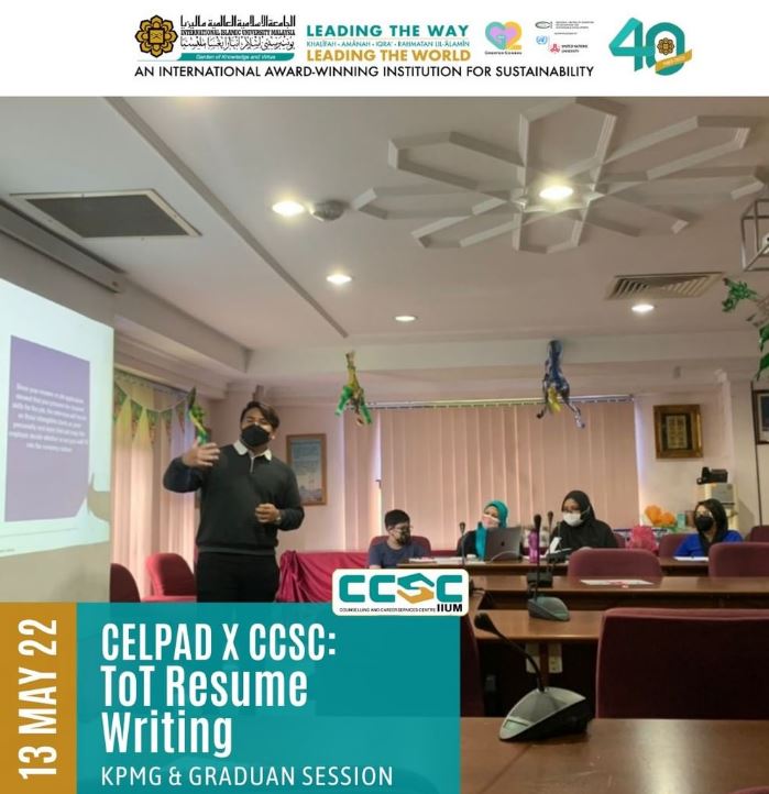 CELPAD X CCSC: ToT Resume Writing