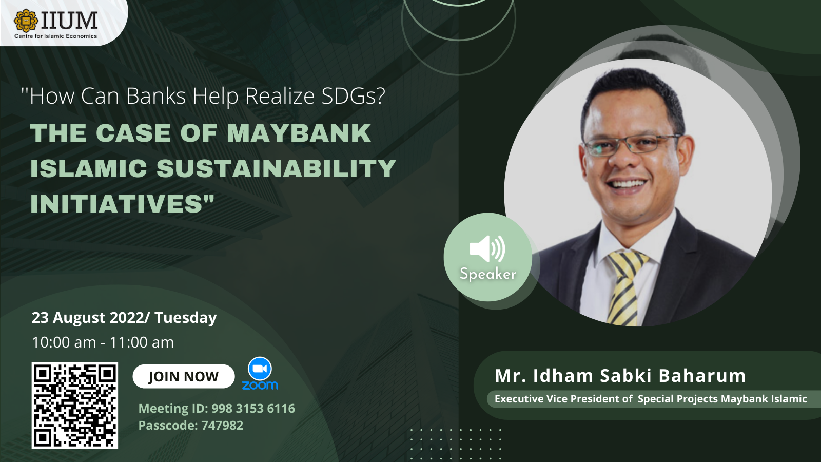 How Can Banks Help Realize SDGs? The Case of Maybank Islamic Sustainability Initiatives