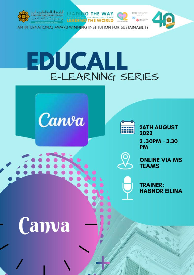 EDUCALL E-TRAINING SERIES: CANVA