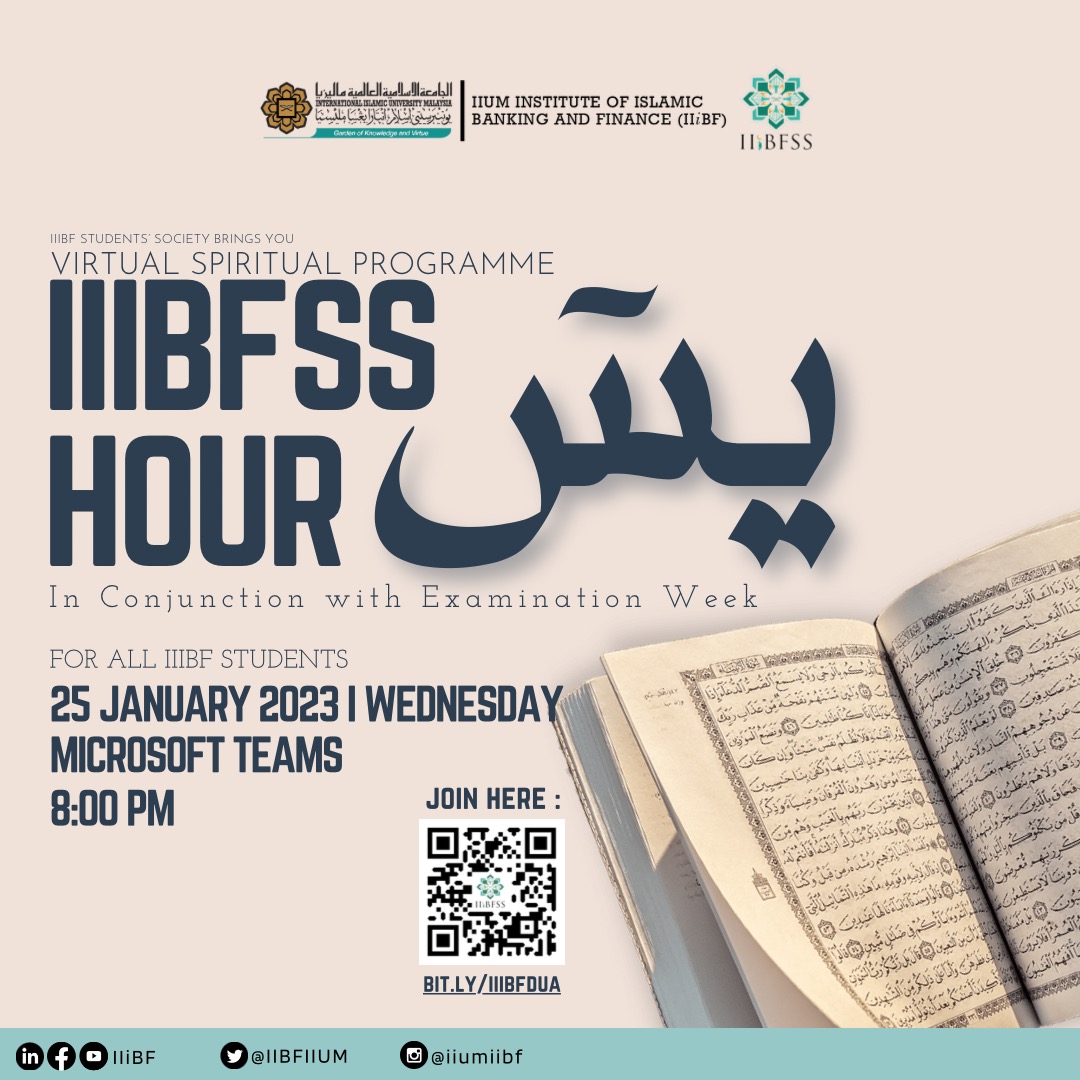 Virtual Spiritual Programme : IIiBFSS Yaseen Hour