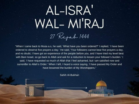 Al-Isra' Wal-Mi'raj 1444H