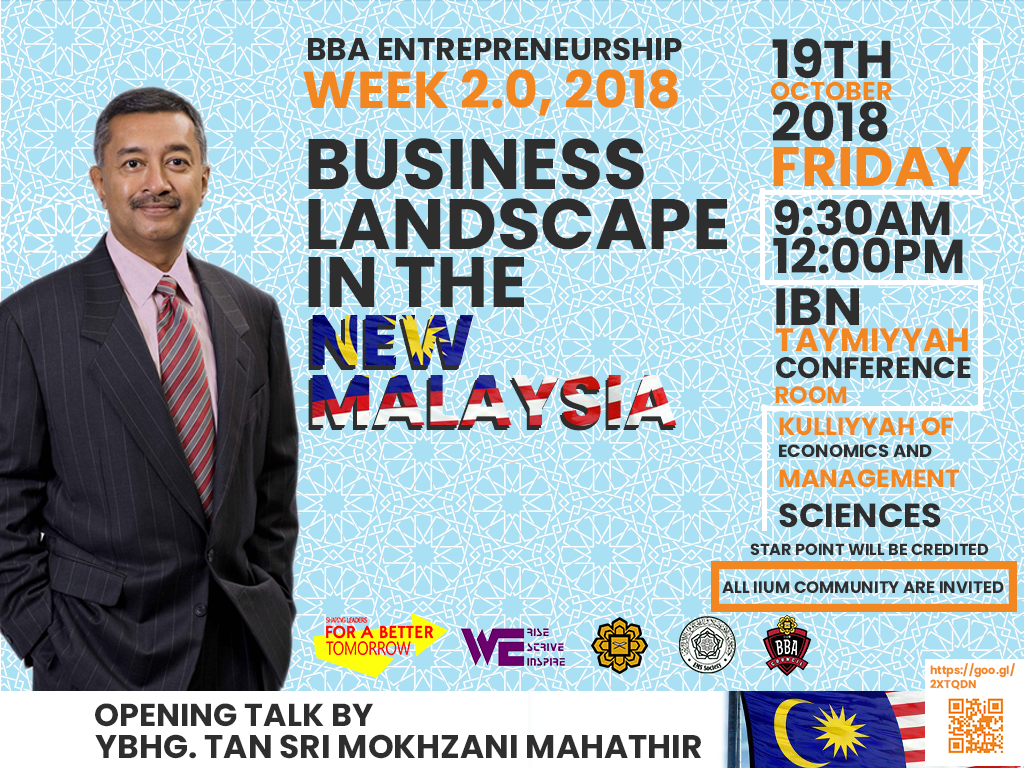 Business Landscape in the New Malaysia