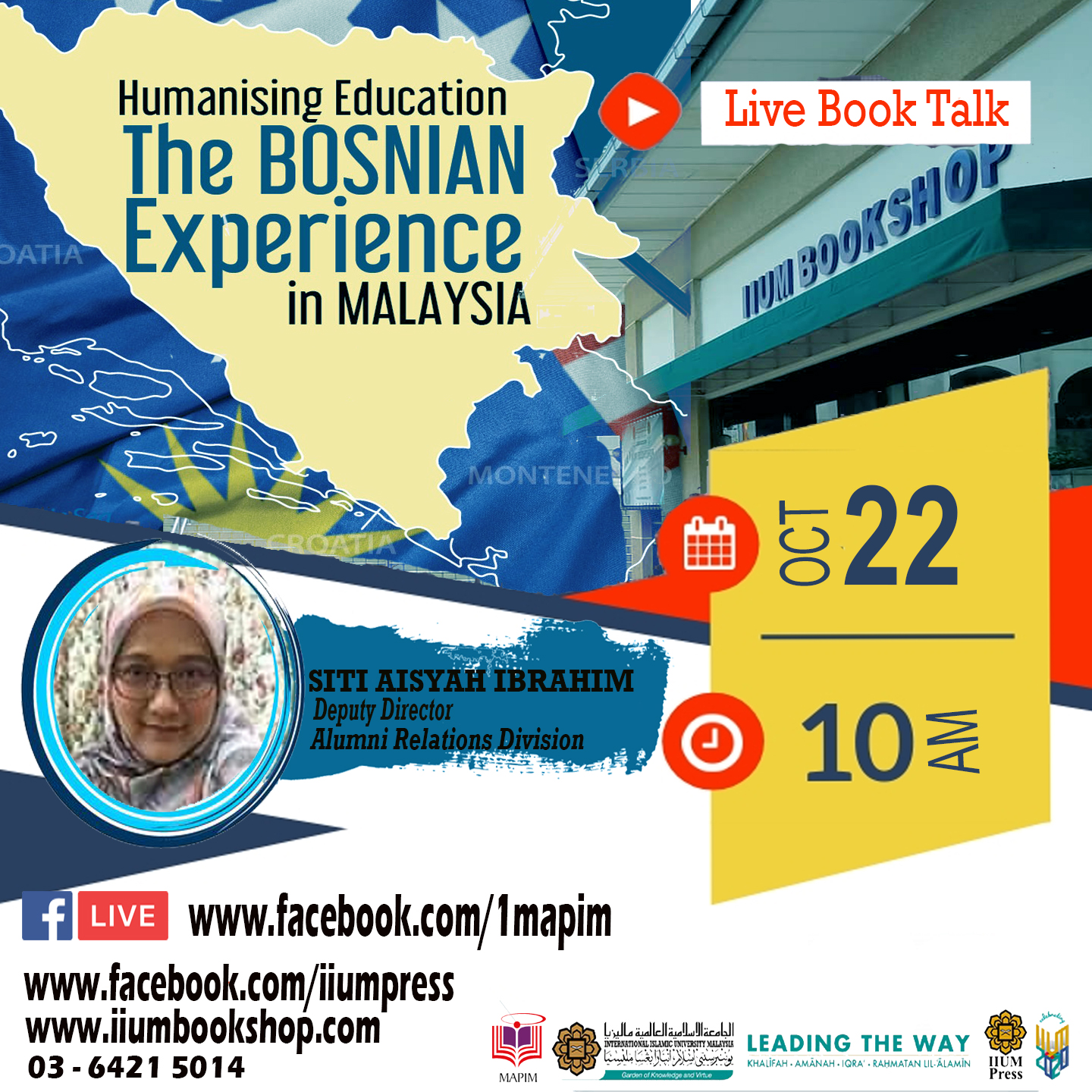 BOOK TALK: HUMANISING EDUCATION, THE BOSNIAN EXPERIENCE IN MALAYSIA